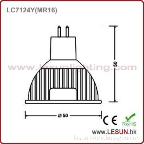 5W mr16 12v ac led under cabinet light for jewelry shop LC7124Y